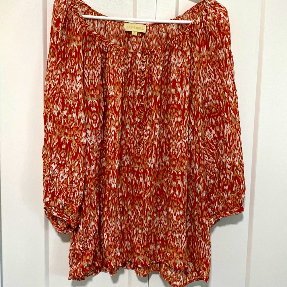 Blouse By Lucy & Laurel |Size 2x - image 1
